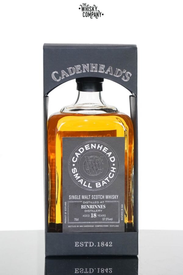 Benrinnes 2000 Aged 18 Years Single Malt Scotch Whisky – Cadenhead’s (700ml)