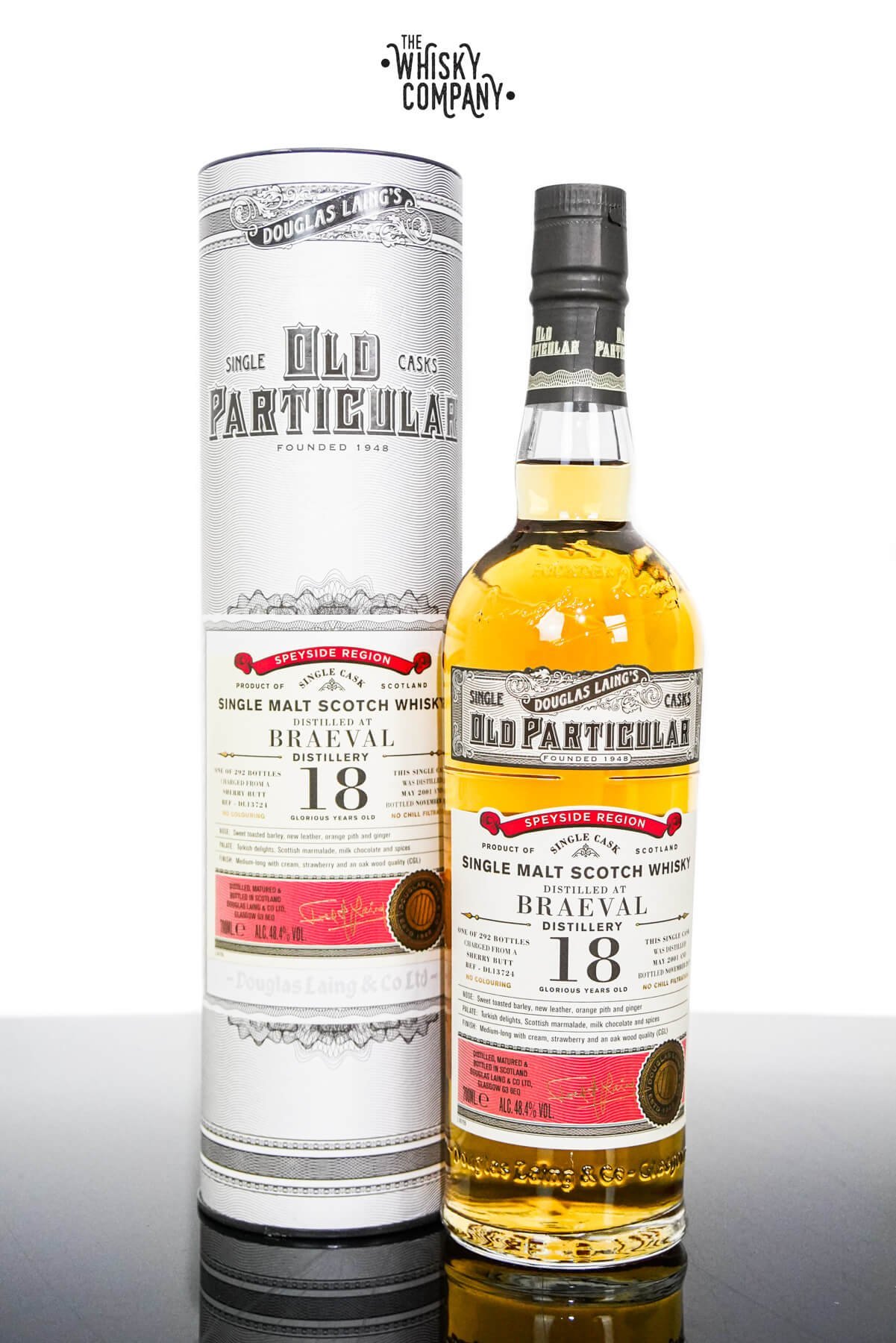 Braeval 2001 Aged 18 Years Old Particular Single Malt Scotch Whisky – Douglas Laing (700ml)