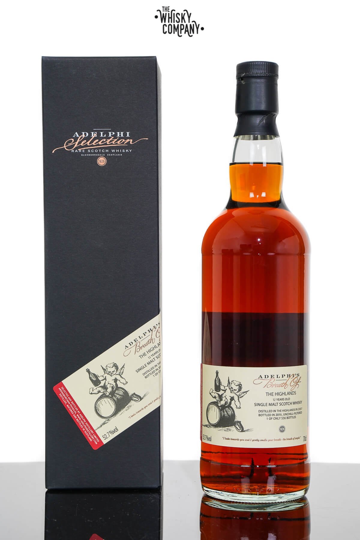 Breath of The Highlands 2007 Aged 12 Years Single Malt Scotch Whisky – Adelphi (700ml)