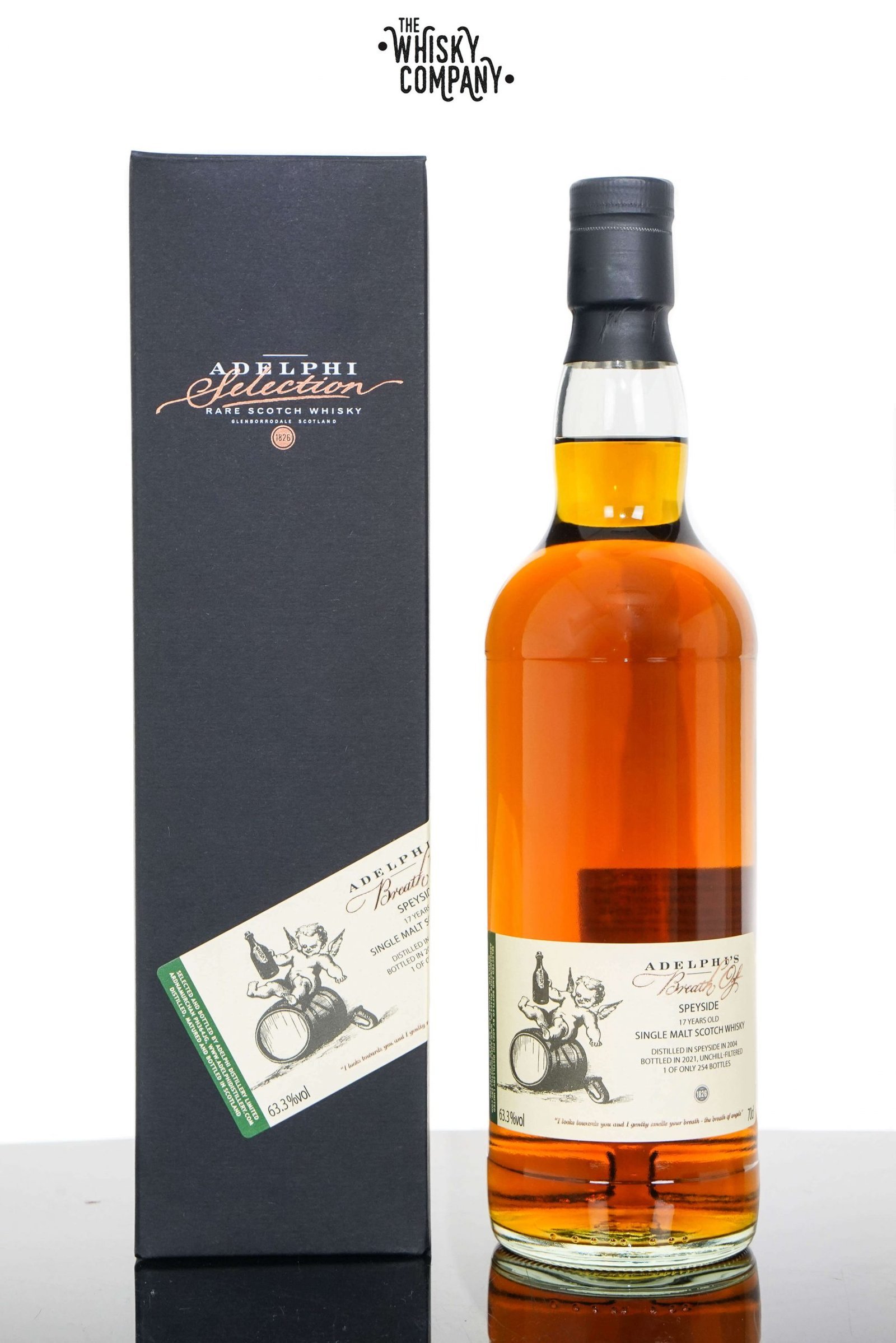 Breath of Speyside 2004 Aged 17 Years Single Malt Scotch Whisky – Adelphi (700ml)