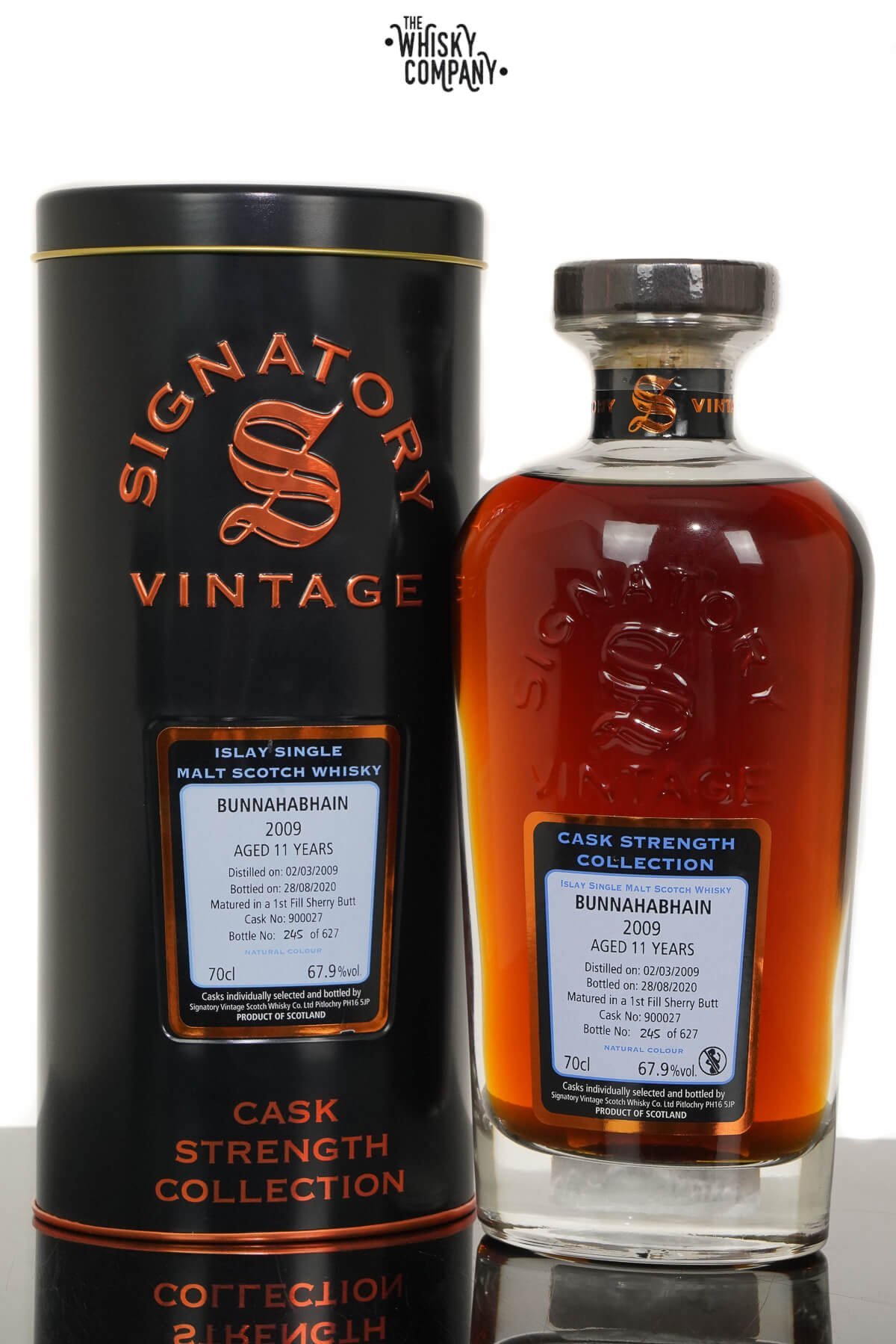 Bunnahabhain 2009 Aged 11 Years Old Single Malt Scotch Whisky – Signatory Vintage (700ml)