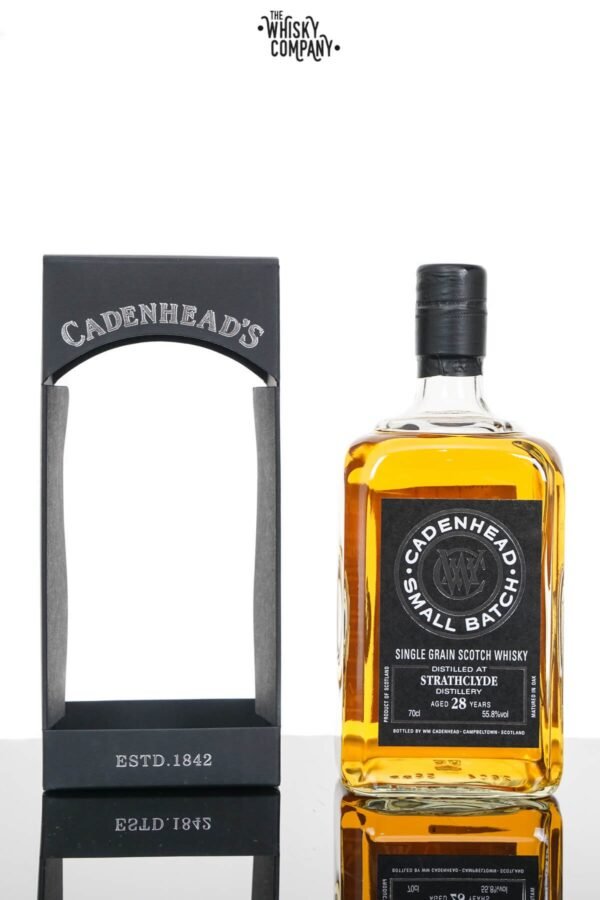 Strathclyde 1989 Aged 28 Years Single Grain Scotch Whisky – Cadenhead’s (700ml)