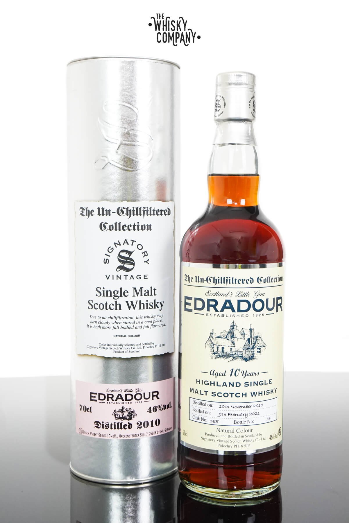 Edradour 2010 UCF Aged 10 Years Single Malt Scotch Whisky – Signatory Vintage (700ml)