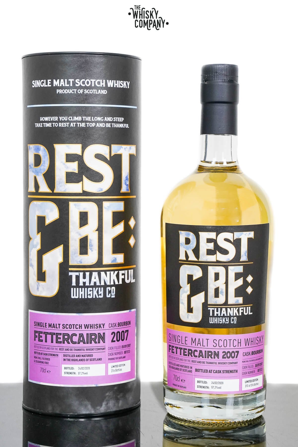Fettercairn 2007 Aged 12 Years Old Single Malt Scotch Whisky – Rest and Be Thankful (700ml)