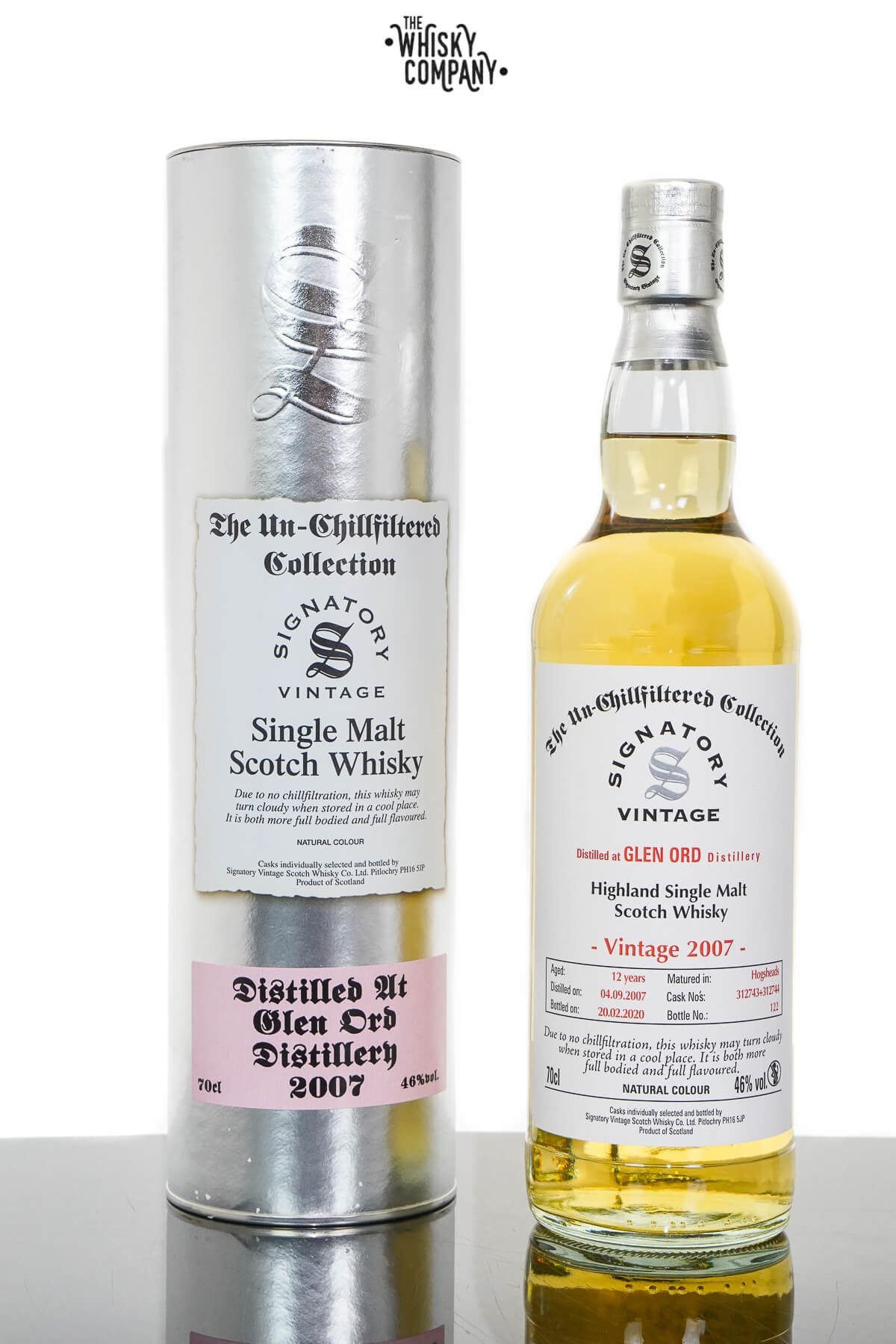 Glen Ord 2007 Aged 12 Years Highland Single Malt Scotch Whisky UCF – Signatory Vintage (700ml)