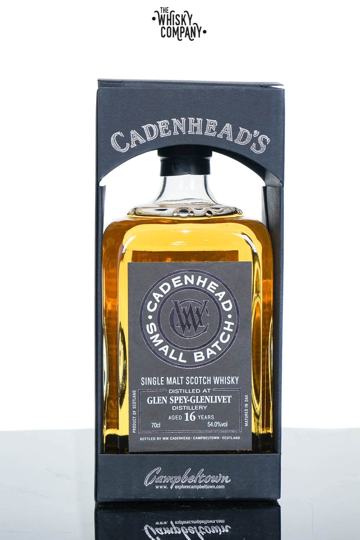 Glen Spey – Glenlivet 2001 Aged 16 Years Single Malt Scotch Whisky – Cadenhead (700ml)