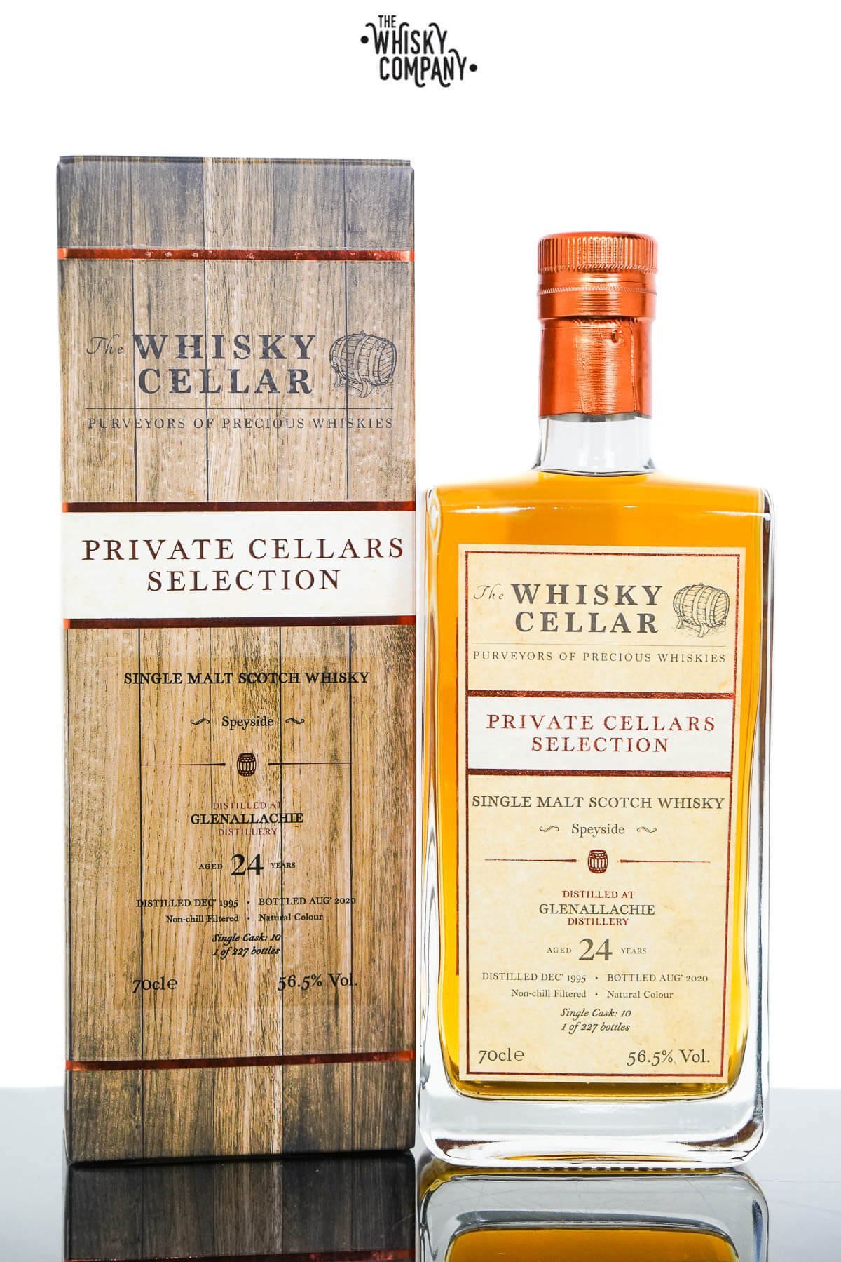 Glenallachie 1995 Aged 24 Years Private Cellars Selection Single Malt Scotch Whisky – The Whisky Cellar (700ml)