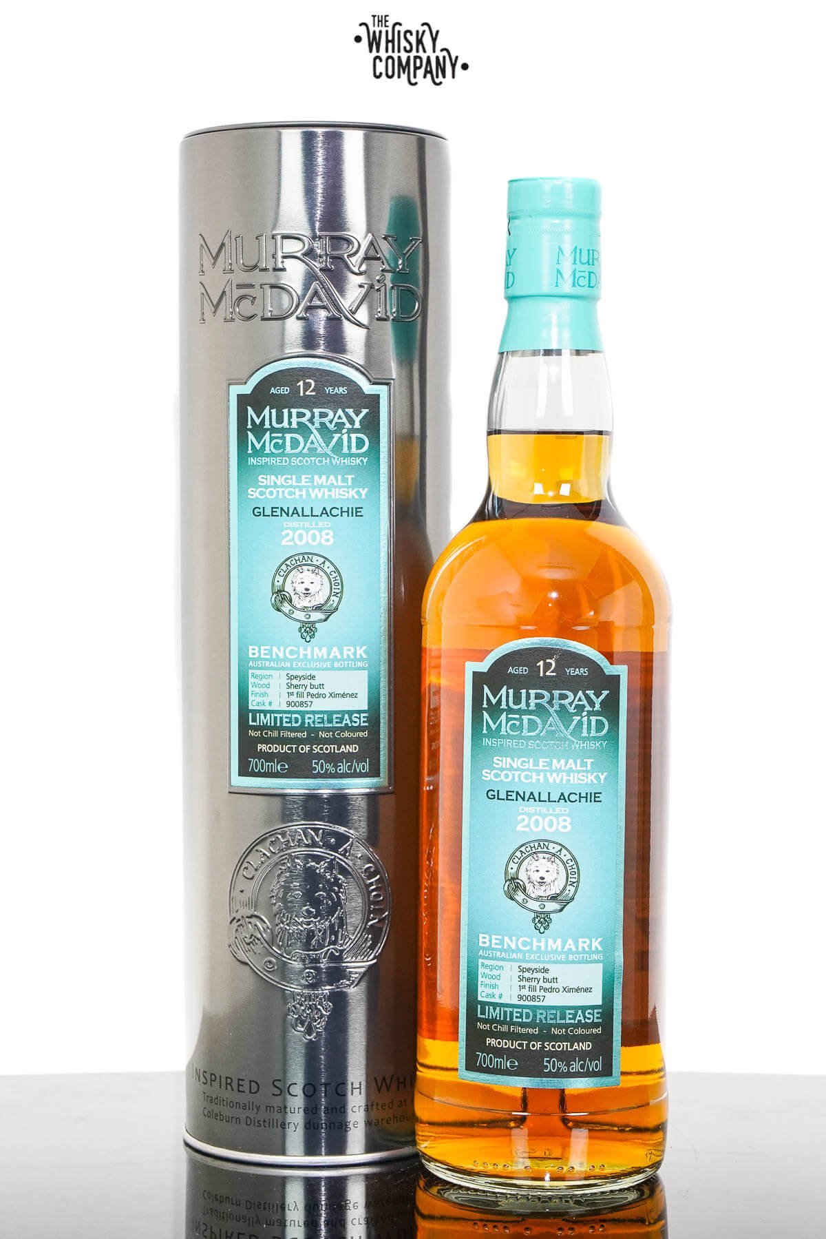 Glenallachie 2008 Aged 12 Years The Whisky Company Exclusive Speyside Single Malt Scotch Whisky – Murray McDavid (700ml)