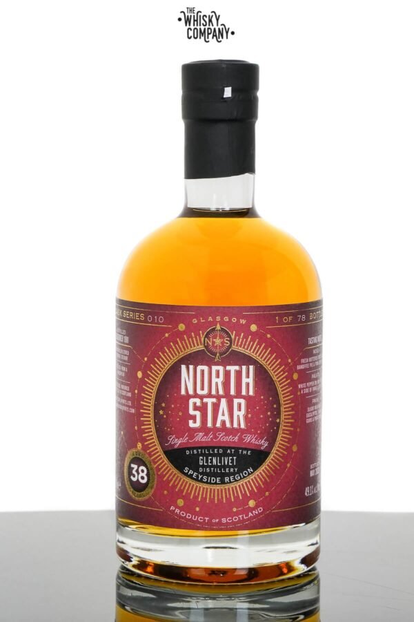 Glenlivet 1981 Aged 38 Years Speyside Single Malt Scotch Whisky – North Star (700ml)