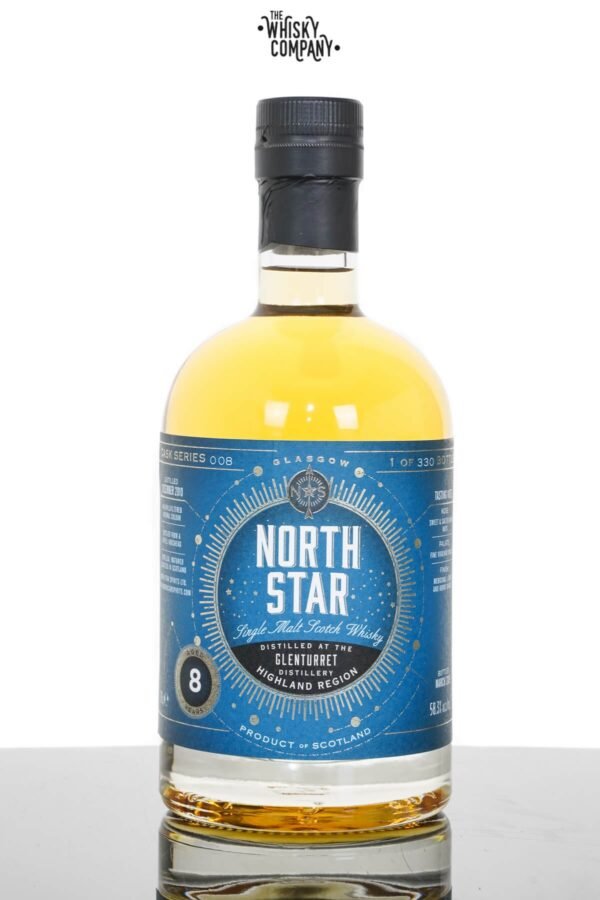 Glenturret 2010 Aged 8 Years Highland Single Malt Scotch Whisky – North Star (700ml)