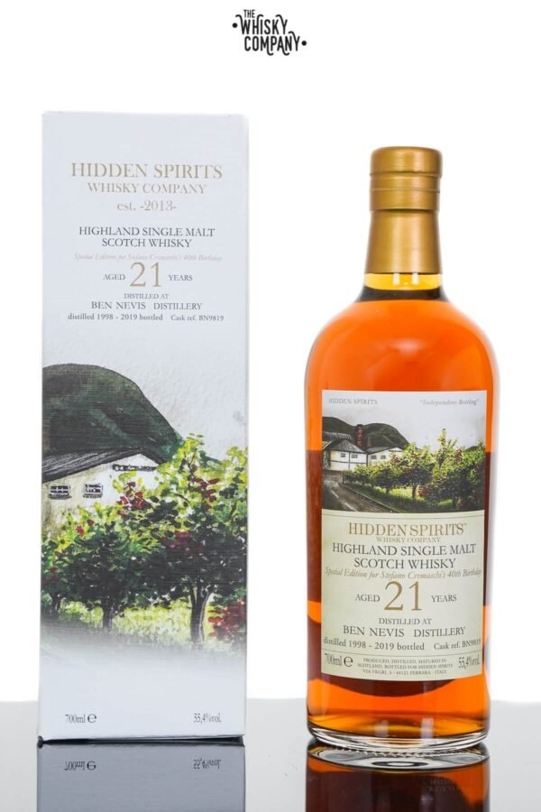 Ben Nevis 1998 Aged 21 Years Single Malt Scotch Whisky – Hidden Spirits (700ml)