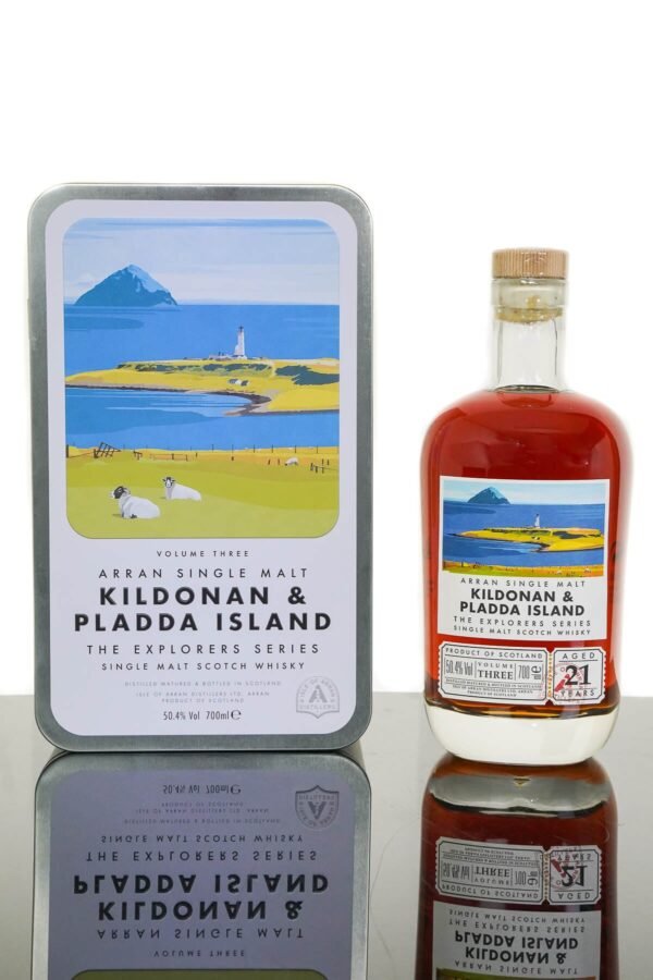 Arran Aged 21 Years Kildonan & Pladda Island ‘The Explorer Series’ Single Malt Scotch Whisky (700ml)