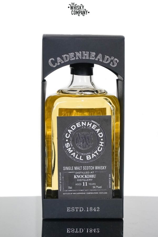 Knockdhu 2006 Aged 11 Years Single Malt Scotch Whisky – Cadenhead’s (700ml)