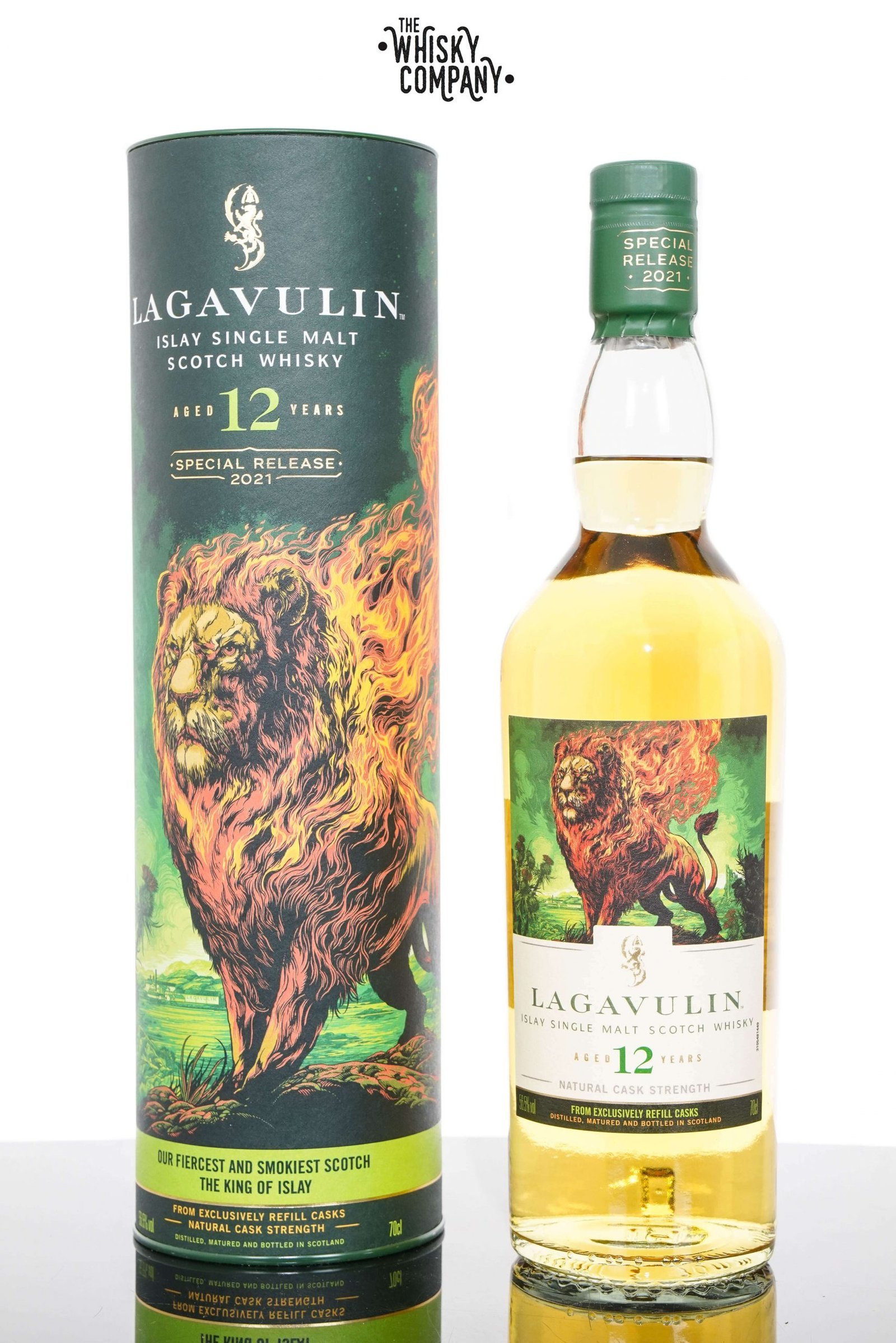 Lagavulin Aged 12 Years Single Malt Scotch Whisky – 2021 Special Release (700ml)