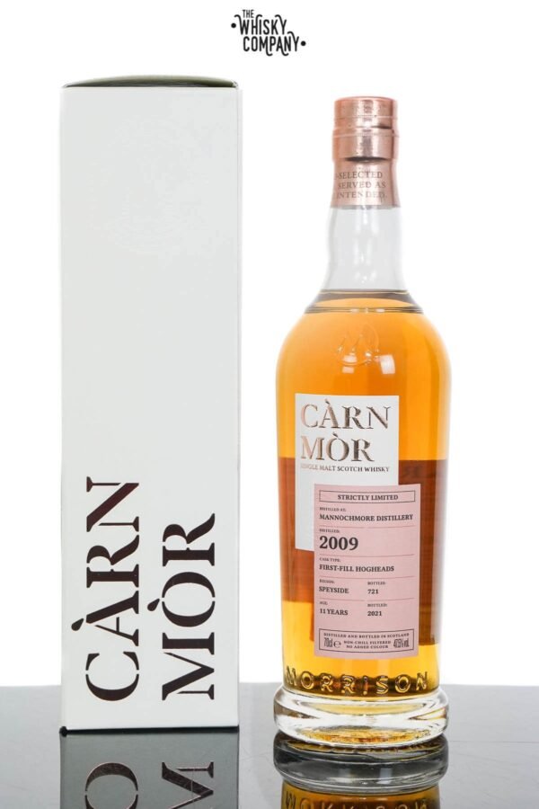 Mannochmore 2009 Aged 11 Years Speyside Single Malt Scotch Whisky – Càrn Mòr Strictly Limited (700ml)