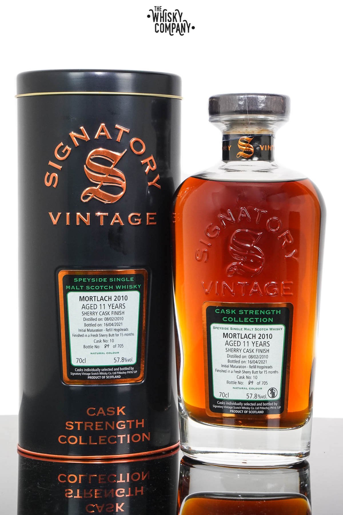 Mortlach 2010 Aged 11 Years Highland Single Malt Scotch Whisky – Signatory Vintage (700ml)