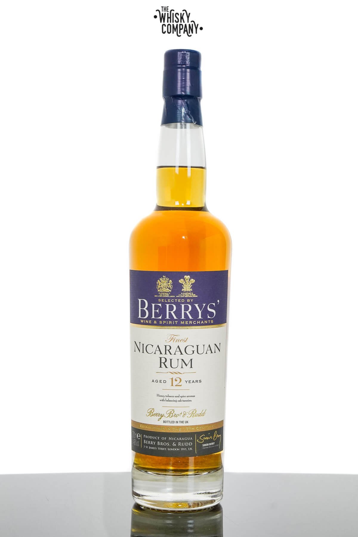 Nicaraguan Rum Aged 12 Years – Berry Bros’ & Rudd (700ml)