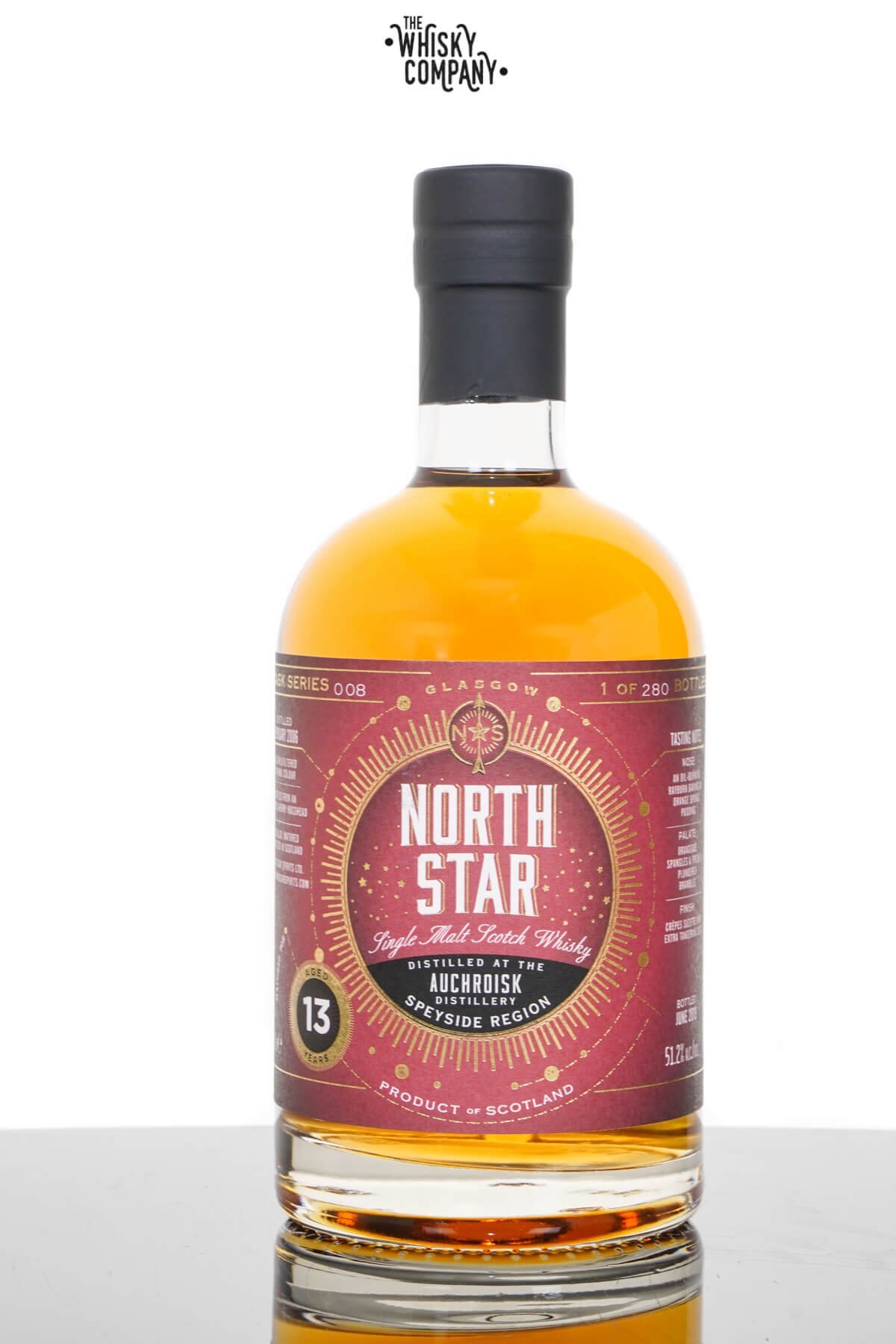 Auchroisk 2006 Aged 13 Years Speyside Single Malt Scotch Whisky – North Star (700ml)