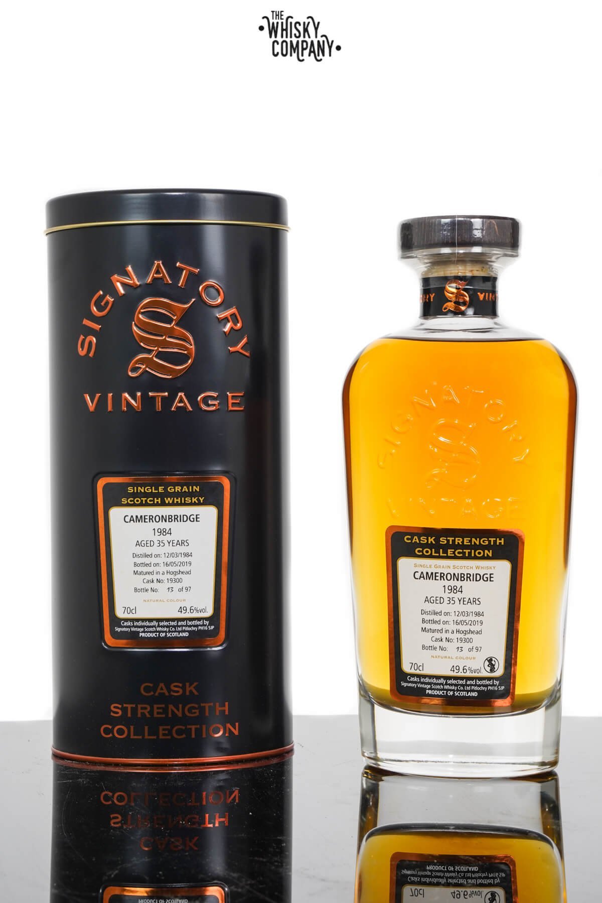 Cameronbridge 1984 Aged 35 Years Single Grain Scotch Whisky – Signatory Vintage (700ml)