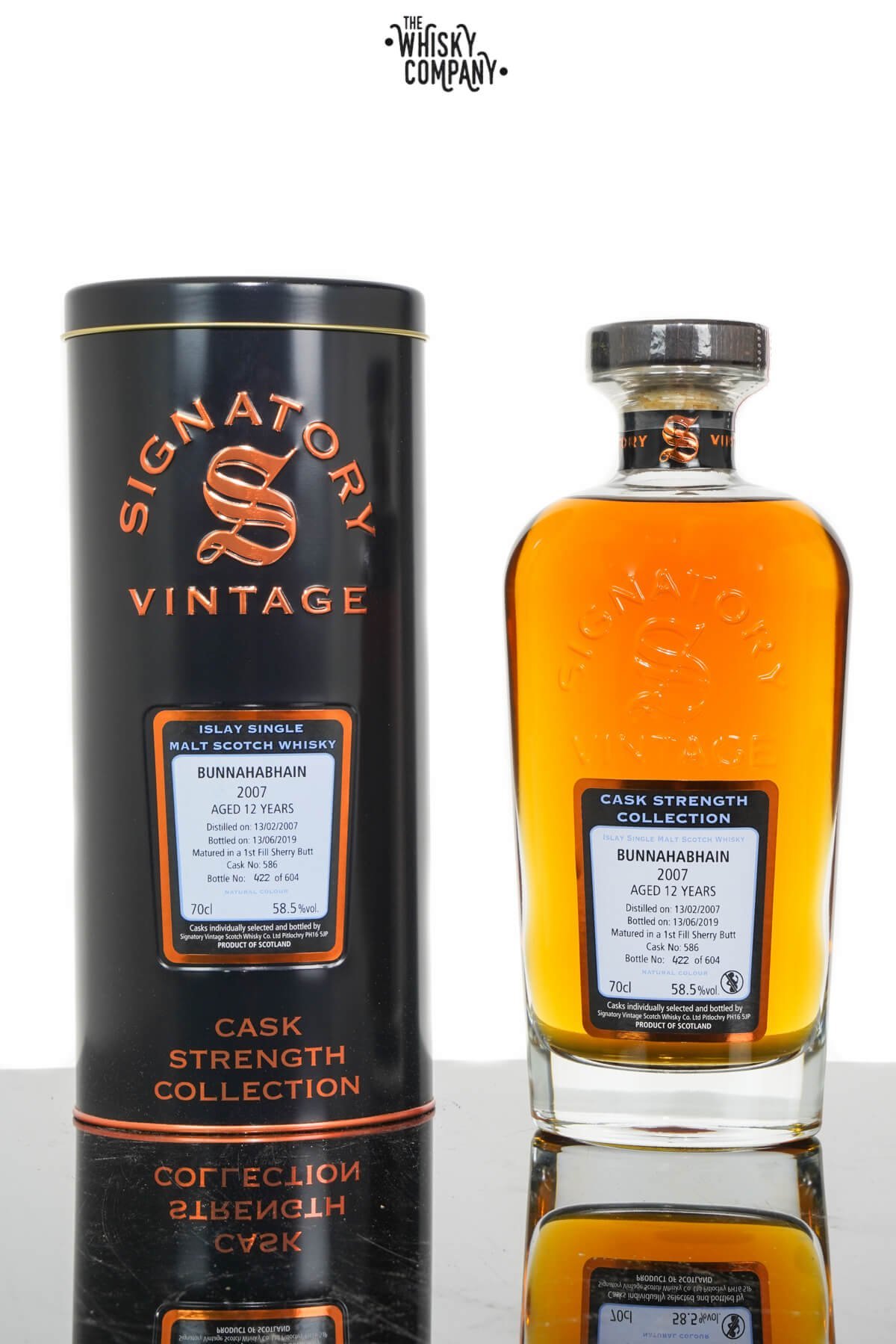 Bunnahabhain 2007 Aged 12 Years Single Malt Scotch Whisky – Signatory Vintage (700ml)