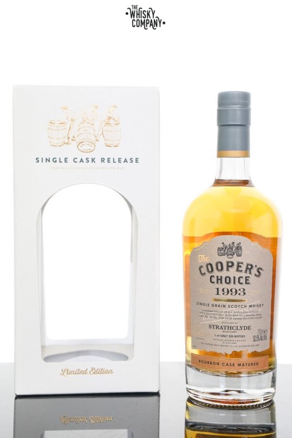 Strathclyde 1993 Aged 26 Years Single Grain Scotch Whisky – The Cooper’s Choice (700ml)