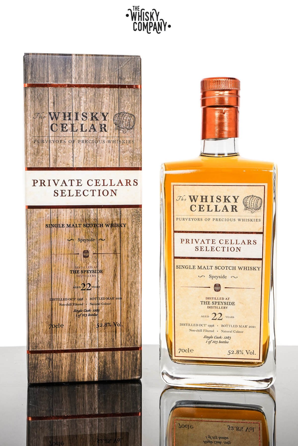 The Speyside Distillery 1998 Aged 22 Years Old Private Cellars Selection Single Malt Scotch Whisky – The Whisky Cellar (700ml)